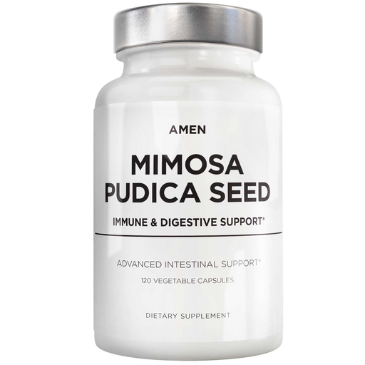 Amen Mimosa Pudica Seed, 120 capsules, front of bottle