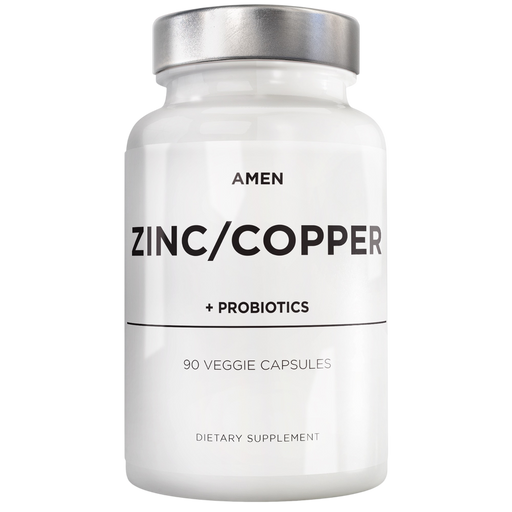 Amen Zinc/Copper + Probiotics