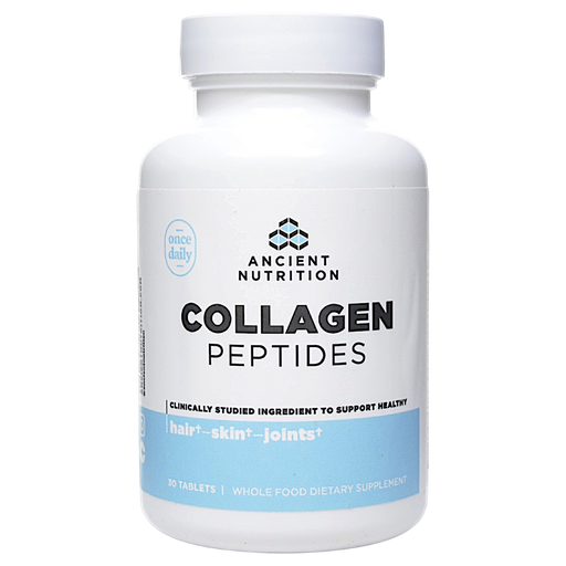 Ancient Nutrition Collagen Peptides, 30 tablets, front of bottle