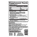 Ancient Nutrition Hormone Balance + Collagen 10.4 oz supplement facts label