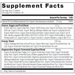 Ancient Nutrition Organic SuperGreens Energizer 90 tablets supplement facts label