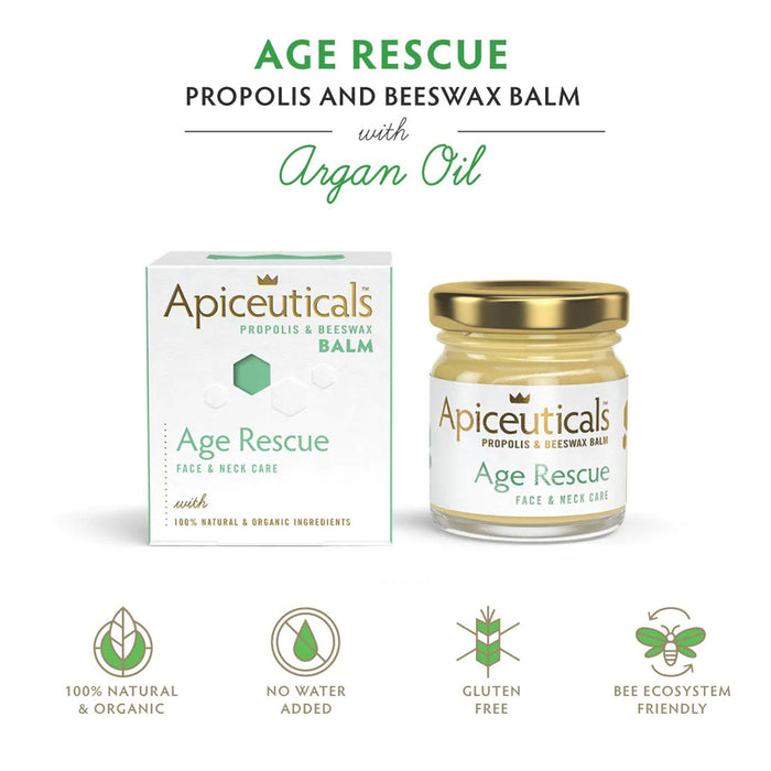 Apiceuticals, Age Rescue Propolis & Beeswax Balm with Argan Oil 1.4