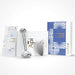 Apiceuticals Cryotherapy Roller and Gua Sha Set, front of tools and box