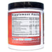 Apollon Nutrition From Dusk Till Dawn Raspberry Tea 260 g supplement facts label