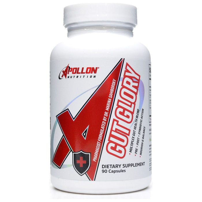 Apollon Nutrition Gut Glory, 90 capsules, front of bottle
