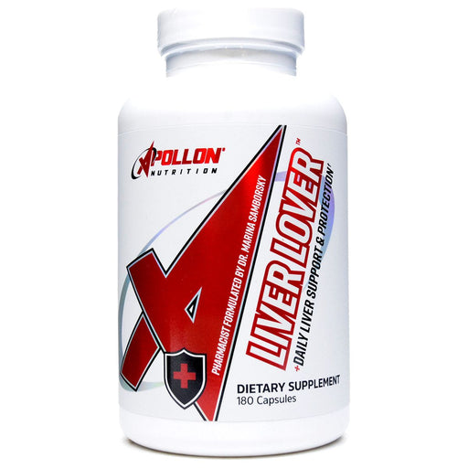 Apollon Nutrition Liver Lover, 180 capsules, front of bottle