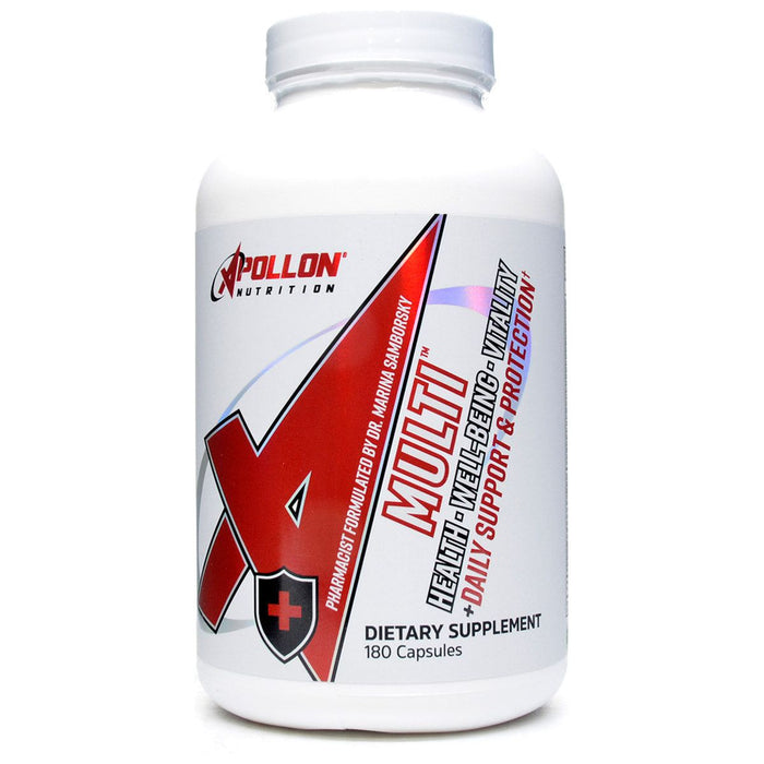 Apollon Nutrition Multi Daily Support, 180 capsules, front of bottle