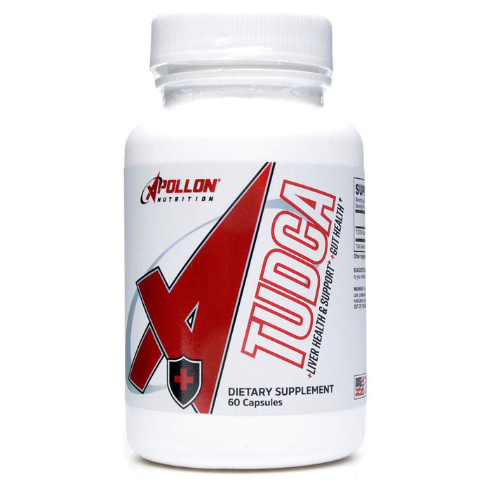 Apollon Nutrition TUDCA, 60 capsules, front of bottle
