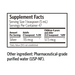 Argentyn 23 Bio-Active Silver Hydrosol Daily+ Immune Support 23 ppm 8 fl oz supplement facts label