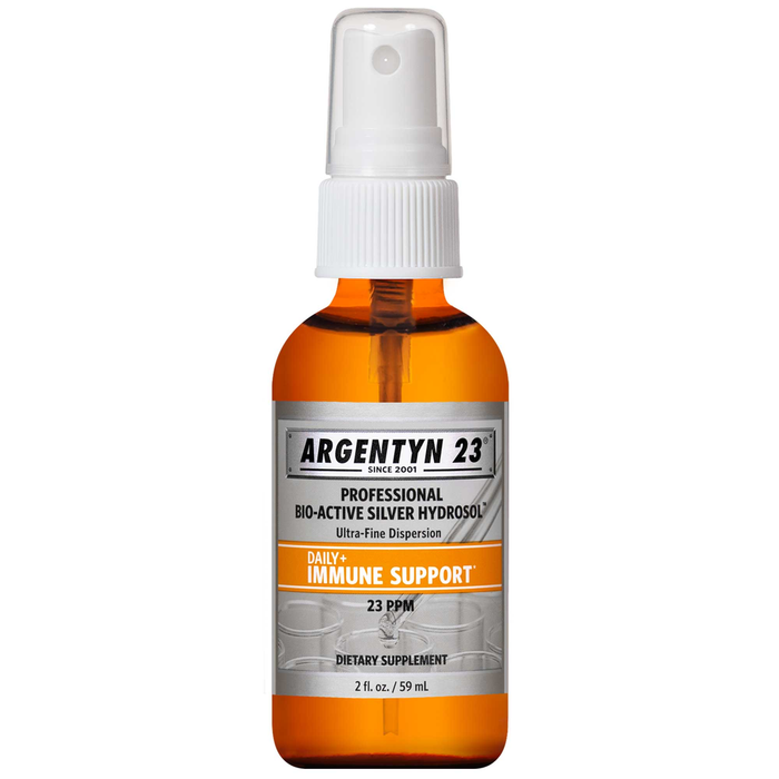 Argentyn 23 Bio-Active Silver Hydrosol Spray 23 ppm, 2 fl oz, front of spray bottle