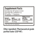 Argentyn 23 Bio-Active Silver Hydrosol Spray 23 ppm 2 fl oz supplement facts label