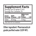 Argentyn 23 Professional Bio-Active Silver Hydrosol Sinus Relief Nasal Spray 1 fl oz supplement facts label