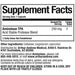 Arthur Andrew Medical Aminolase TPA 90 capsules supplement facts label