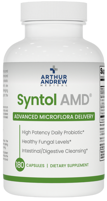 Arthur Andrew Medical Syntol AMD, 180 capsules, front of bottle