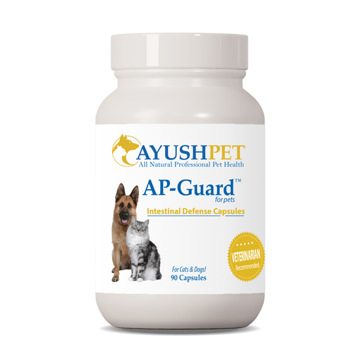 Ayush Herbs AyushPet AP-Guard Parasite Support, 90 capsules, front of bottle