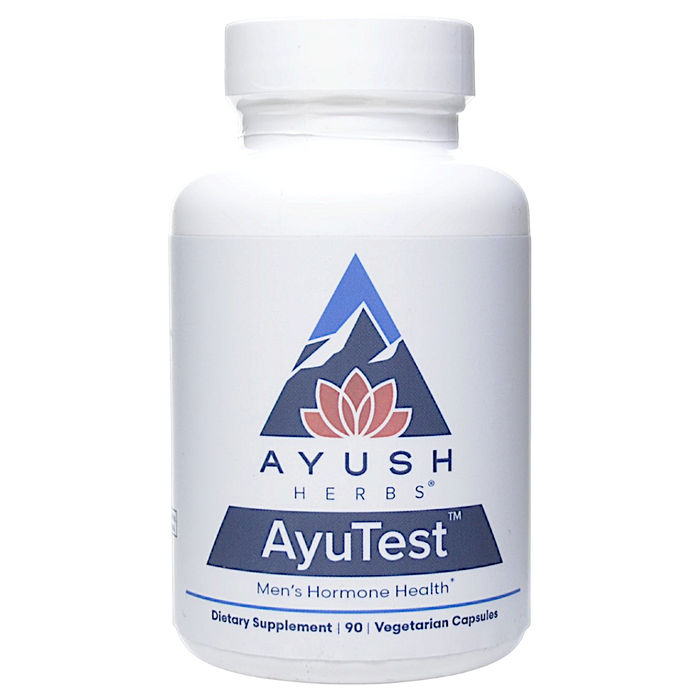 Ayush Herbs AyuTest, 90 capsules, front of bottle