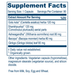 Ayush Herbs Bacopa Plus 90 veg capsules supplement facts label