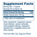 Ayush Herbs Shilajeet Mumiyo 90 veg caplets supplement facts label