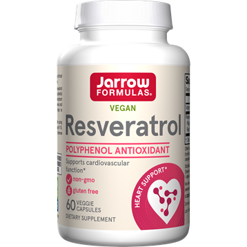 Jarrow Formulas, Resveratrol 100 mg 60 vcaps