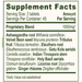 Banyan Botanicals Adrenal Nourish Supplement Facts