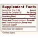Banyan Botanicals CCF Tea Supplement Facts