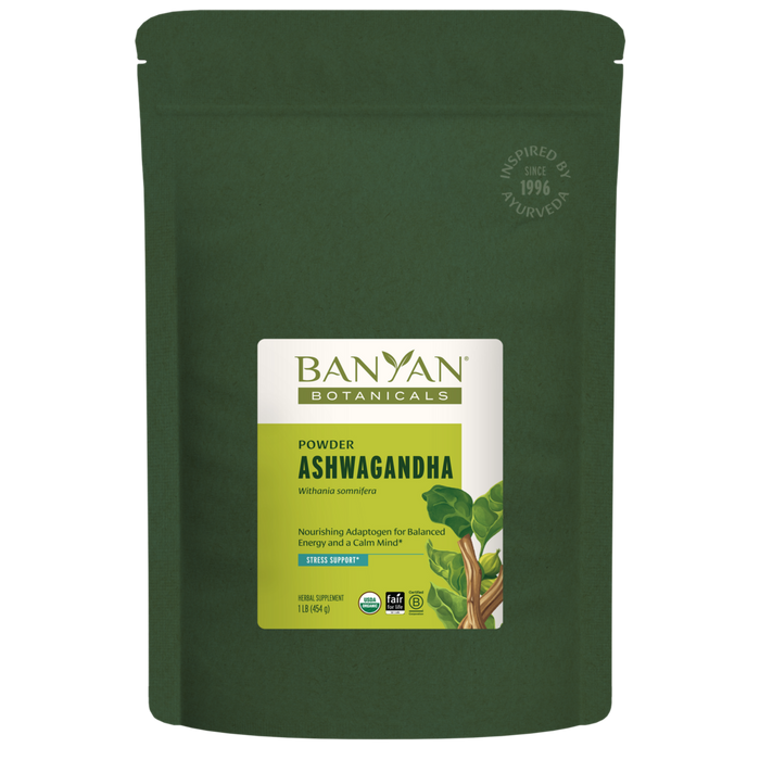 Banyan Botanicals Certified Organic Ashwagandha Powder