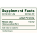 Banyan Botanicals Organic Hibiscus Powder Supplement Facts