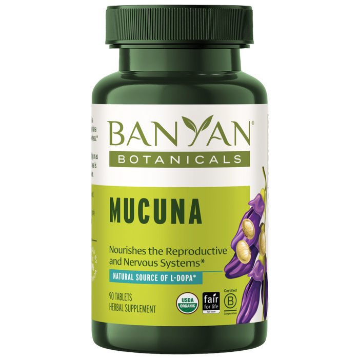 Banyan Botanicals Mucuna (Kapikacchu) Tablets