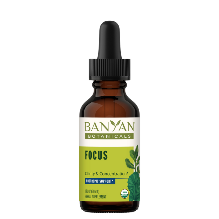 Banyan Botanicals Organic Focus Liquid Extract