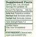 Banyan Botanicals Organic Triphala Liquid Extract 1 oz Supplement Facts
