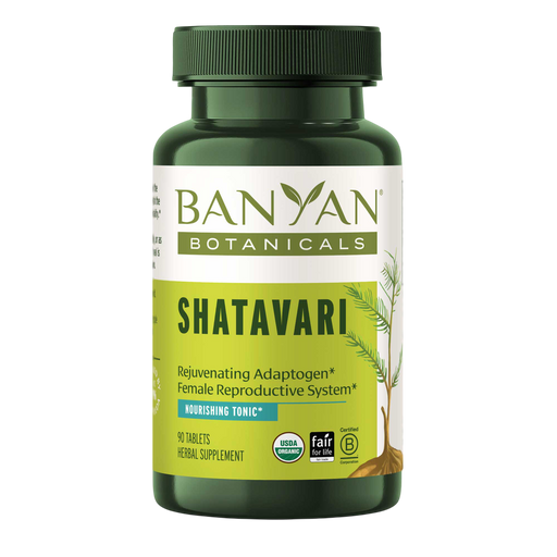Banyan Botanicals Organic Shatavari Root Tablets