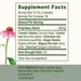 Banyan Botanicals Organic Throat Soother Spray 1 fl oz supplement facts label