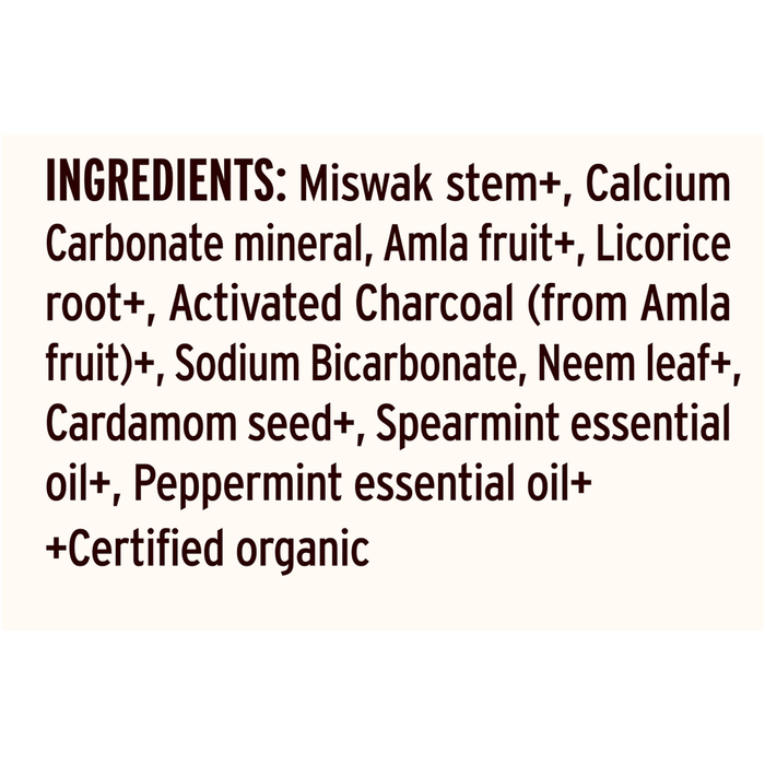 Banyan Botanicals Tooth Powder Mint Cardamom