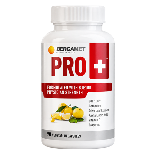 Bergamet BergaMet Pro+, 90 capsules, front of bottle