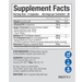Bergamet Stat10 CoQ10+ 90 capsules supplement facts label