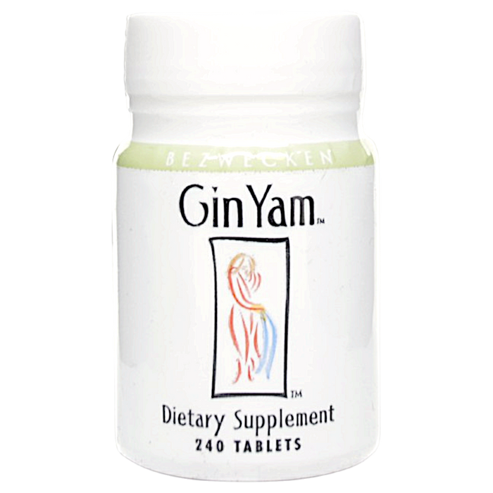 Bezwecken GinYam DHEA, 240 tablets, front of bottle