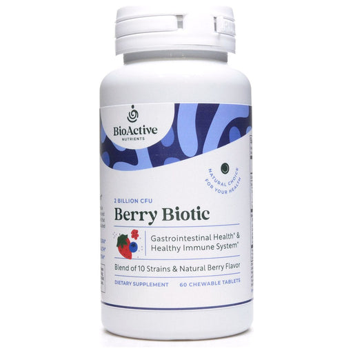 BioActive Nutrients Berry Biotic, 60 chewable tablets, front of bottle