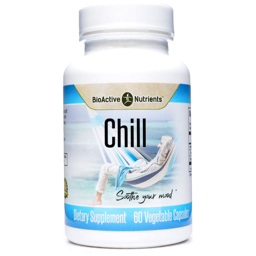 BioActive Nutrients Chill, 60 veg capsules, front of bottle