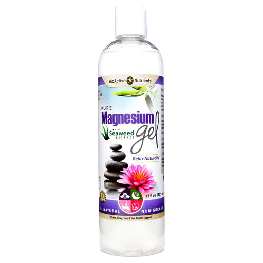 BioActive Nutrients Magnesium Gel, 12 fl oz, front of bottle