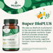 BioActive Nutrients Super BioPLUS product highlights graphic