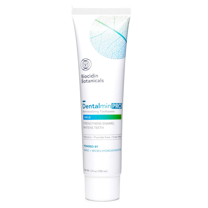 Biocidin Botanicals Dentalmin PRO, 3.4 oz, front of tube