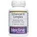 Bioclinic Naturals Enhanced B Complex, 60 capsules, front of bottle