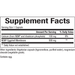Bioclinic Naturals NEM Eggshell Membrane 500 mg 60 capsules supplement facts label