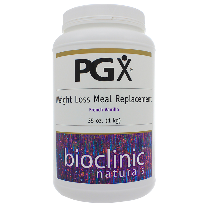 Bioclinic Naturals PGX Weight Loss Meal Replacement French Vanilla, 35 oz, front of jar