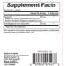 Bioclinic Naturals Resveratrol 60 capsules supplement facts label