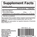 Bioclinic Naturals Saffron Extract 28 mg 30 capsules supplement facts label