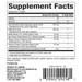 Bioclinic Naturals Ultimate Prostate Support 60 softgels supplement facts label