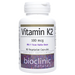 Bioclinic Naturals Vitamin K2 100 mcg, 90 capsules, front of bottle