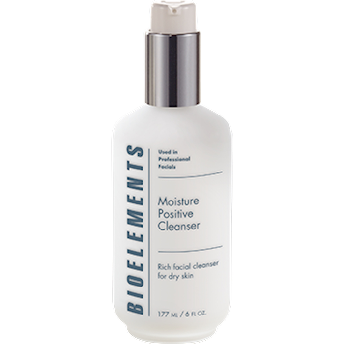 Bioelements Moisture Positive Cleanser, 6 fl oz, front of bottle