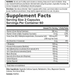 BioGenesis Intestinal Repair Capsules 120 veg capsules supplement facts label